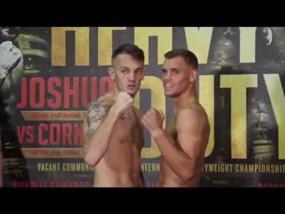 RICKY BOYLAN v DANNY CASSIUS CONNOR - OFFICIAL WEIGH IN & FACE OFF / HEAVY DUTY