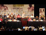 GEORGE GROVES & BADOU JACK TALK TO WORLD MEDIA @ FINAL PRESS CONFERENCE / HIGH STAKES