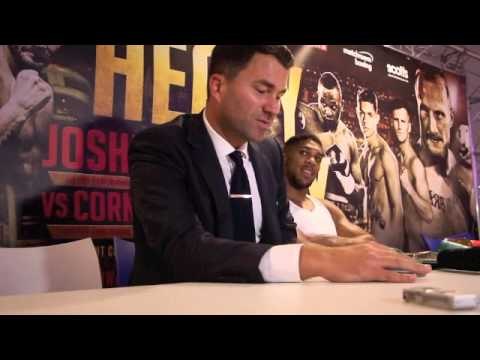 'ANTHONY JOSHUA v DAVID HAYE WOULD BE A MONSTER FIGHT' - EDDIE HEARN / JOSHUA v WHYTE