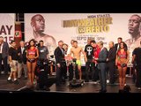 ROMAN 'ROCKY' MARTINEZ v ORLANDO SALIDO OFFICIAL WEIGH IN & HEAD TO HEAD