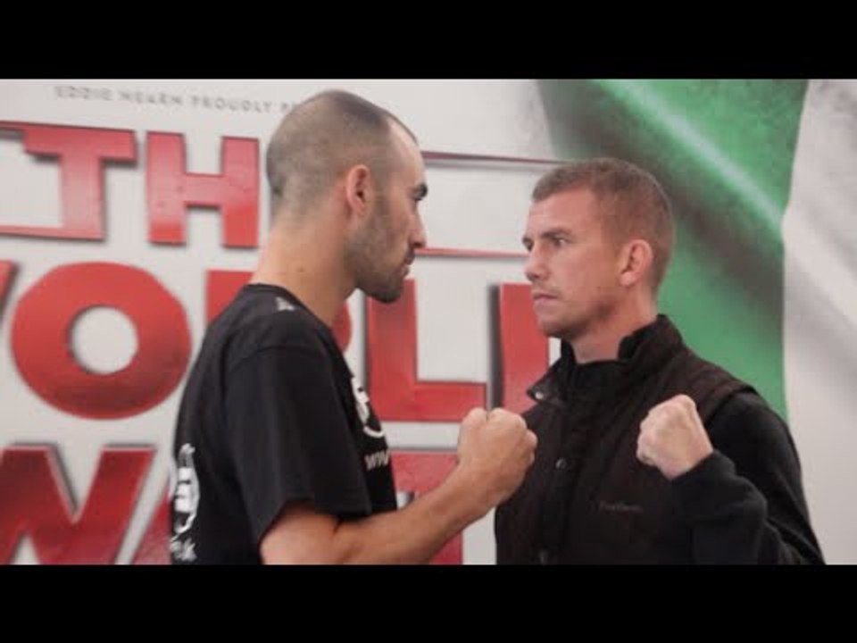 GARY BUCKLAND v SEAD DODD HEAD TO HEAD FINAL PRESS CONFERENCE / THE WORLD AWAITS video