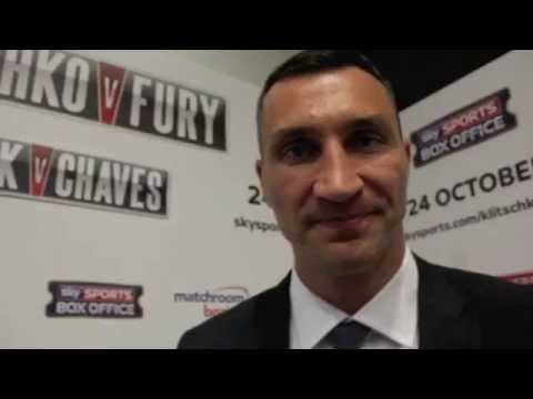 WLADIMIR KLITSCHKO INTERVIEW FOR IFL TV - ON FURY'S BATMAN ANTICS & ANTHONY JOSHUA v DILLIAN WYHTE