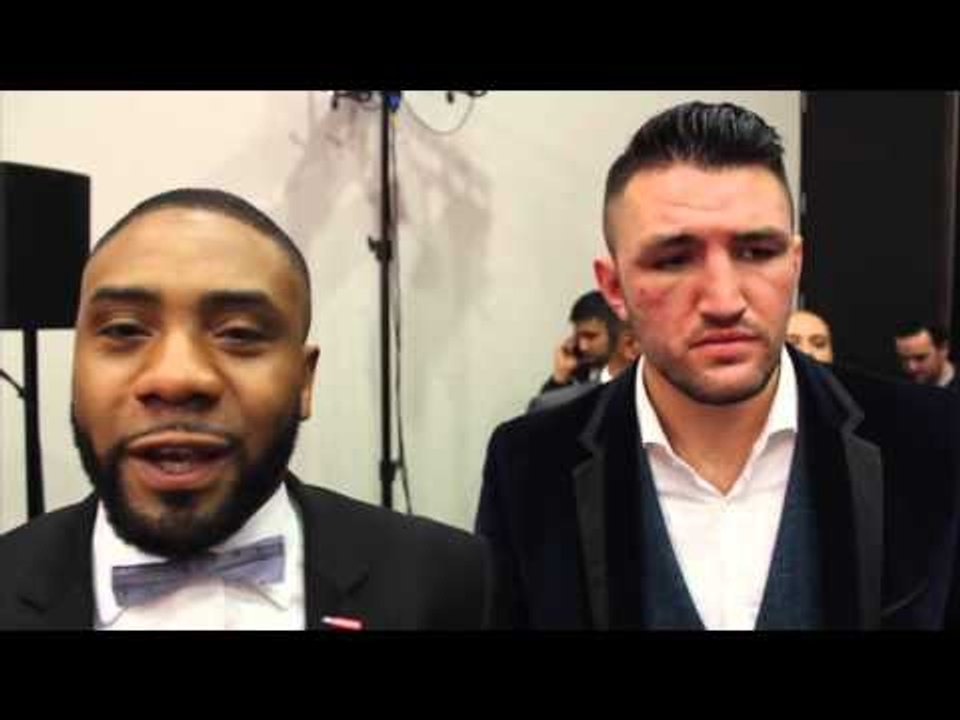 SPENCER FEARON & HUGHIE FURY REACT TO TYSON FURY v WLADIMIR KLITSCHKO PRESS CONFERENCE