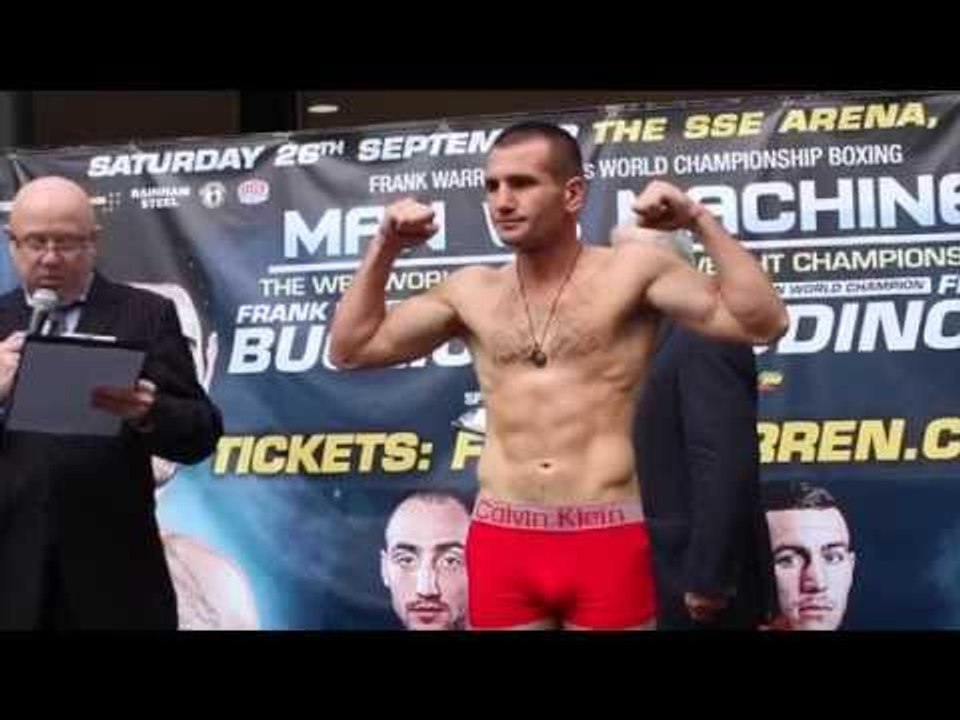 AHMET PATTERSON v GIORGI UNGLADZE OFFICIAL WEIG...