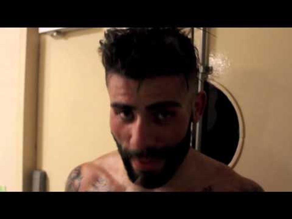 LOCAL LAD JOSH MILLER MAKES HIS PROFESSIONAL DEBUT IN WOLVERHAMPTON - POST FIGHT