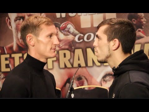 TOM STALKER v CRAIG EVANS HEAD TO HEAD @ FINAL PRESS CONFERENCE / WORLD WAR 3