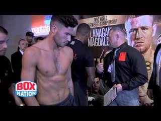 VIJENDER SINGH v SONNY WHITTING WEIGH IN  ( VIJENDER SINGH'S FIRST EVER PROFESSIONAL WEIGH IN)