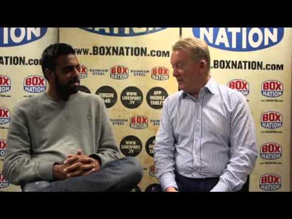 FRANK WARREN TALKS BOXING LOYALTY, WOMEN IN BOXING, SAUNDERS/BUGLIONI/CHISORA & FROCH-CALZAGHE