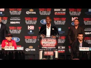 BERNARD HOPKINS MESSAGE TO THE PRESS - 'WRITE THE TRUTH! NOT SOAP-OPERA GOSSIP!' / GOLOVKIN-LEMIEUX