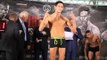 GAVIN McDONNELL v JEREMY PARODI - OFFICIAL WEIGH IN VIDEO (FROM SHEFFIELD)