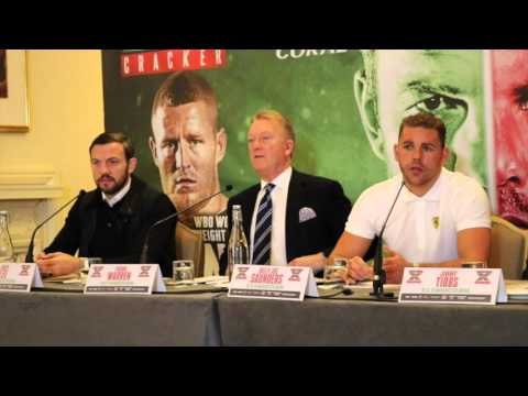 PRESS CONFERENCE - ANDY LEE v BILLY JOE SAUNDERS WITH FRANK WARREN LIAM SMITH & JIMMY TIBBS