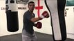 DEAN BYRNE SMASHING THE HEAVYBAG AHEAD OF IRISH TITLE WITH PETER McDONAGH