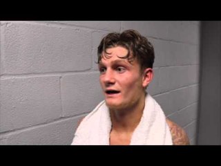 ARCHIE SHARPE - 'ITS ALL ABOUT BEING PATIENT & NOT RUSHING IN WITH MY CHIN UP, IM PLEASED'