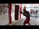 HIGHLY RATED AARRON MORGAN (9-0) SMASHES THE HEAVYBAG / iFL TV