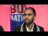 PRINCE PATEL INSULTS FORMER WORLD CHAMPION BARRY JONES LIVE ON BOXNATION.