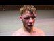 JAMIE ROBINSON REACTS TO HIS POINTS DEFEAT TO ATIF SHAFIQ IN 8 ROUND TEAR UP IN SHEFFIELD