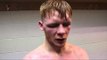 JAMIE ROBINSON REACTS TO HIS POINTS DEFEAT TO ATIF SHAFIQ IN 8 ROUND TEAR UP IN SHEFFIELD