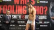 JAKE BALL v MEHDI LACOMBE - OFFICIAL WEIGH IN FROM LIVERPOOL / WHO'S FOOLING WHO?