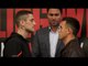 RICKY BURNS v JOSH KING - HEAD TO HEAD @ FINAL PRESS CONFERENCE / WHO'S FOOLING WHO?