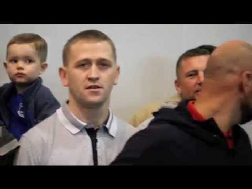 TRIBUTE TO THE LATE CHRISTOPHER MALLEY (1979 - 2015) @ CALLUM SMITH v ROCKY FIELDING WEIGH IN