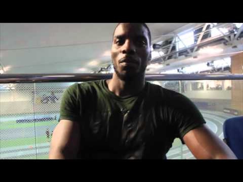 INTRODUCING GB TRIALIST HACKNEY HEAVYWEIGHT LAWRENCE OKOLIE TO THE iFL TV VIEWERS