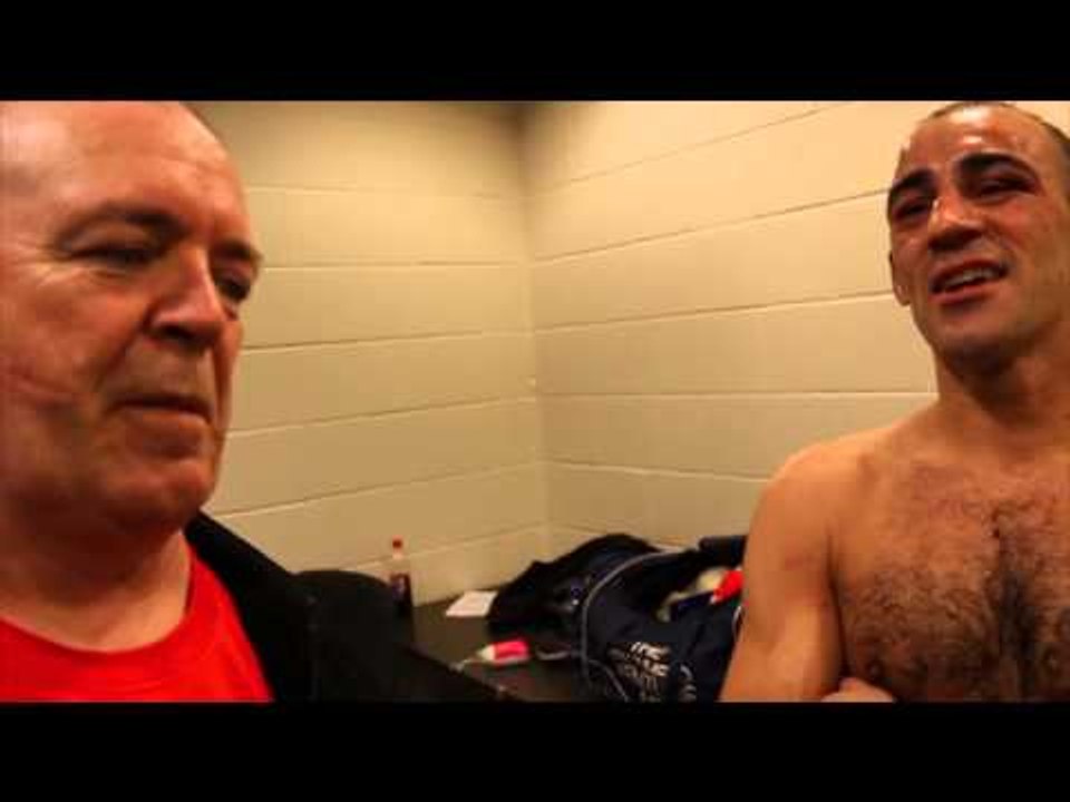 SEAN 'MASHER' DODD REACTS TO A HUGELY DISAPPOINTING DEFEAT TO SCOTT CARDLE - POST FIGHT INTERVIEW
