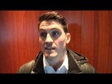 SHANE McGUIGAN REACTS TO CARL FRAMPTON v SCOTT QUIGG LONDON PRESS CONFERENCE