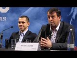 THE JOE GALLAGHER SHOW - BEST OF!  - SERIES OF RANTS AGAINST TEAM FRAMPTON AT PRESS CONFERENCE