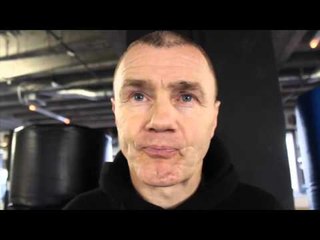 JIM McDONNELL - 'JAMES DeGALE COULD BE IN THE 'SAS' HE'S AN ATHLETE. BUTE WONT LAST 12 ROUNDS'