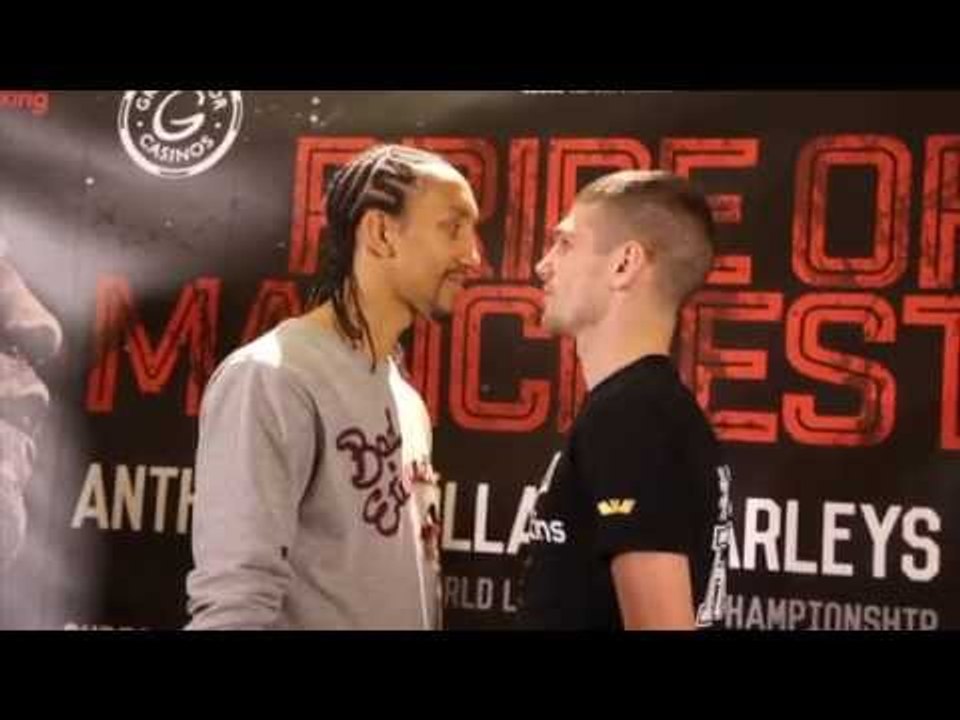TYRONE NURSE v CHRIS JENKINS (II) - HEAD TO HEAD @ FINAL PRESS CONFERENCE / PRIDE OF MANCHESTER