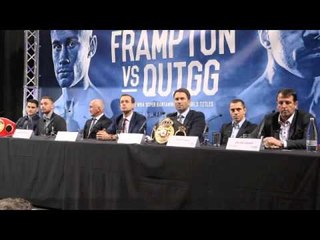 CARL FRAMPTON - 'HE'S A BIG MAN. BUT IT WOULD TAKE ME 30 SECONDS TO SORT EDDIE HEARN OUT!'