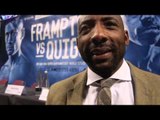 JOHNNY NELSON BELIEVES THAT FRAMPTON HAS BEEN RATTLED BUT STILL BACKS HIM TO BEAT QUIGG (KIND OF)