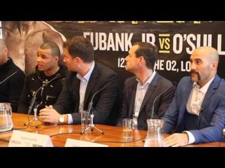 CHRIS EUBANK JR v GARY 'SPIKE O' SULLIVAN OFFICIAL PRESS CONFERENCE (UNCUT) / BAD INTENTIONS