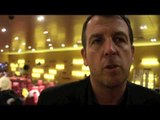 JOE GALLAGHER ON CROLLA v PEREZ REMATCH, RESPONDS BACK TO BARRY McGUIGAN & TEARS INTO TEAM FRAMPTON