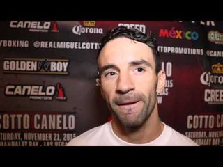 LEE HASKINS - 'IVE GOT NOTHING TO LOSE IN THIS FIGHT AND EVERYTHING TO GAIN' - COTTO v CANELO