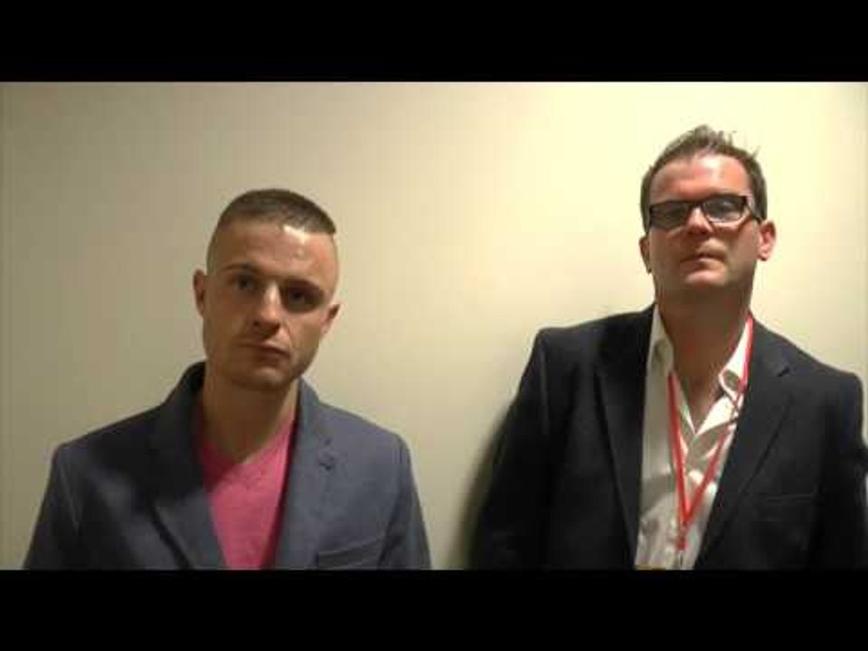 INTRODUCING TOMMY CHADBURN TO THE iFL TV VIEWERS - POST FIGHT W/ TYAN BOOTH