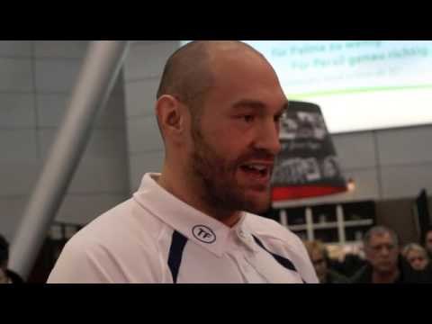TYSON FURY - 'LIFE IS TOO SHORT. AND NO I DONT REGRET ANTHING I SAY OR DO' / KLITSCHKO v FURY