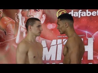 MARCUS MORRISON v JANOS VARGA - OFFICIAL WEIGH IN VIDEO (FROM LIVERPOOL)