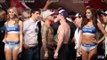 MIGUEL COTTO v SAUL CANELO ALVAREZ - (FULL) - OFFICIAL WEIGH IN & FACE OFF VIDEO / COTTO v CANELO