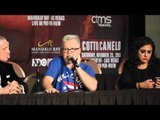 FREDDIE ROACH - 'ME & MIGUEL COTTO THOUGHT HE OUT SCORED SAUL CANELO ALVAREZ - & TALKS CANELO v GGG