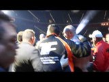UNSEEN! - THE GYPSY KING WALKS! - TYSON FURY & TEAM FURY MAKE THEIR WAY FROM THE RING AS CHAMPION!