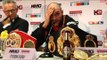 TYSON FURY - 'THIS IS A REAL LIFE JERRY MAGUIRE STORY FOR ME AND MICK HENNESSY' / KLITSCHKO v FURY