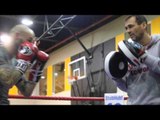 KEVIN MITCHELL - OFFICIAL MEDIA WORKOUT (FULL) WITH TRAINER TONY SIMS / BAD INTENTIONS