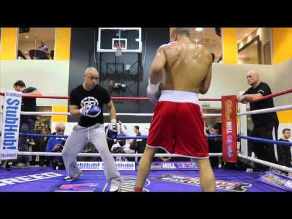 EXPLOSIVE !!!  - CHRIS EUBANK JNR & ADAM BOOTH FULL PAD SESSION / BAD INTENTIONS