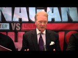 TERRY FLANAGAN v DERRY MATHEWS - (FULL) OFFICIAL PRESS CONFERENCE WITH FRANK WARREN / FEBRUARY 13TH