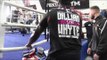 DILLIAN WHYTE & TEAM BODY SNATCHER ARRIVE IN BRIXTON FOR THE MEDIA WORKOUT / BAD INTENTIONS