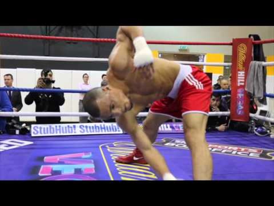 CHRIS EUBANK JR & ADAM BOOTH - FULL MEDIA WORKOUT / BAD INTENTIONS / iFL TV