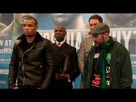 CHRIS EUBANK JNR REFUSES HEAD TO HEAD WITH GARY 'SPIKE' O'SULLIVAN AGAIN! @ FINAL PRESS CONFERENCE