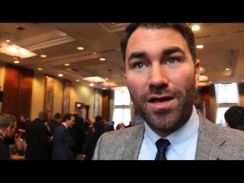 EDDIE HEARN REACTS TO CHRIS EUBANK JNR v GARY 'SPIKE' O'SULLIVAN PRESSER & ENGLISH'S ONE-LINERS