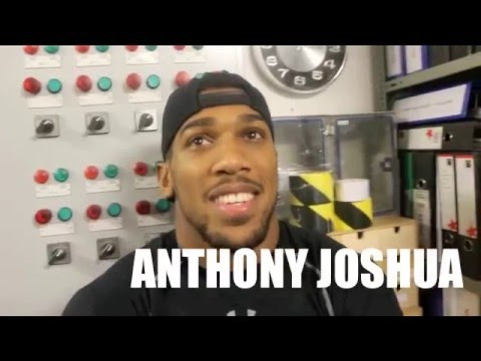 ANTHONY JOSHUA SAYS HE WILL TAKE DILLIAN WHYTE OUT IN FOUR ROUNDS & ON FUTURE FIGHT WITH DAVID HAYE